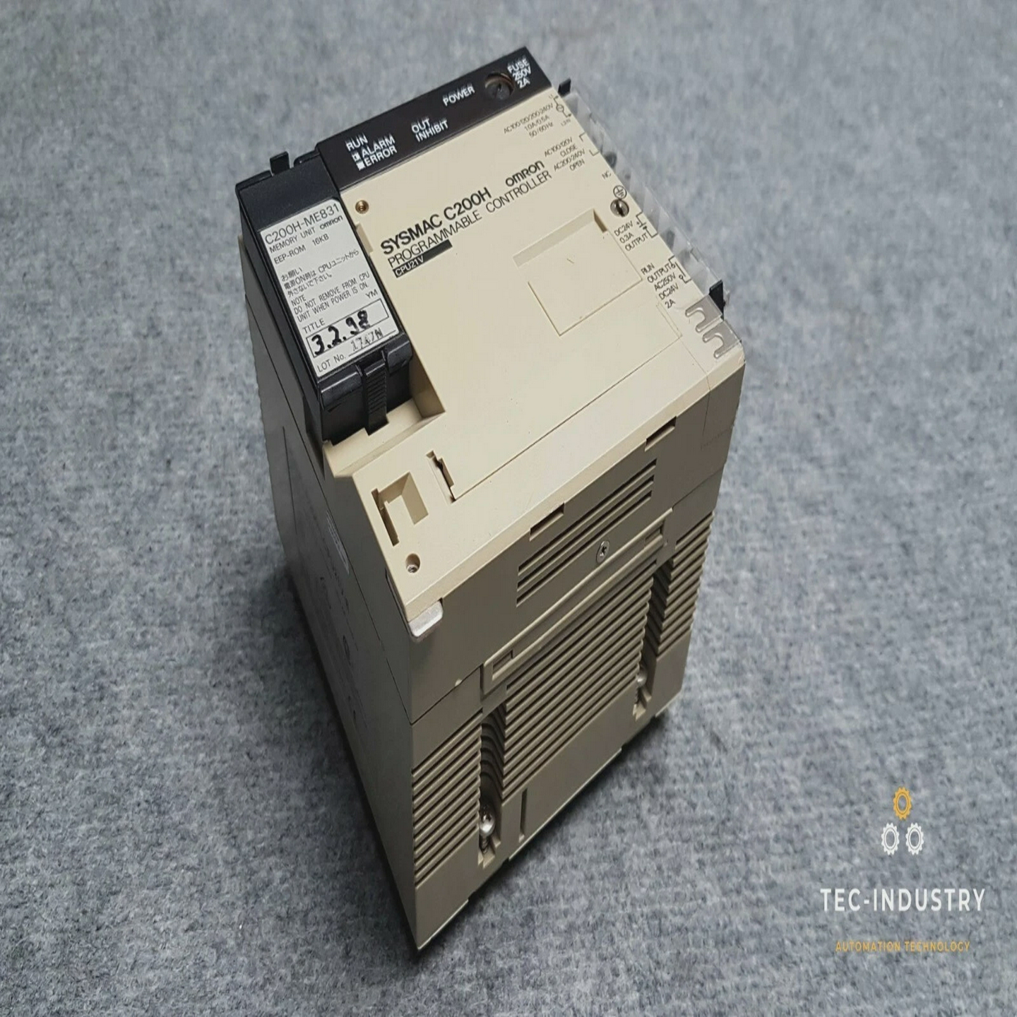 OMRONC200H-CPU21V-EICPUUnitISYSMACC200HC200H-ME831