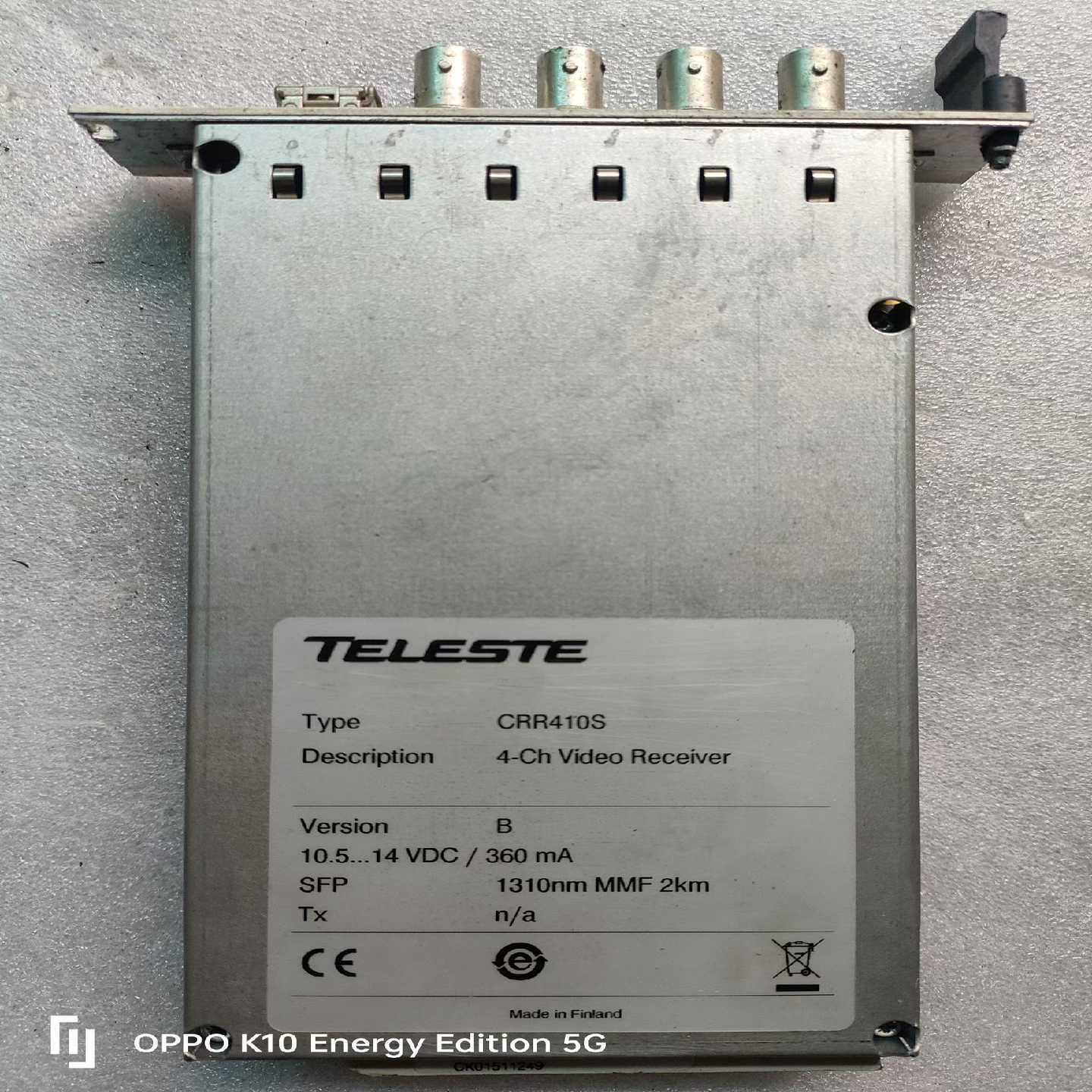 【议价】TELESTE泰勒斯特4通道发射器CRT410S