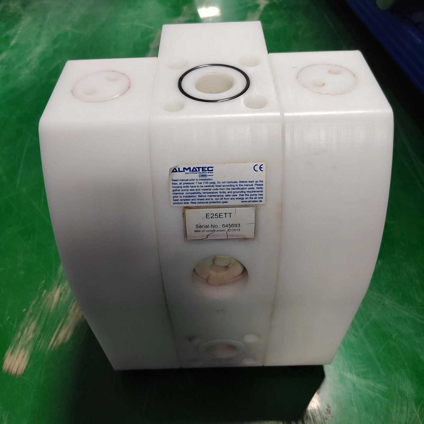 德国ALMATEC阿玛特克E25ETT气动隔膜泵，13年产，--议价商品