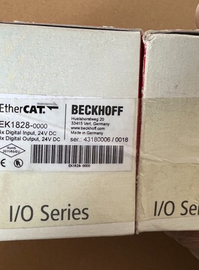 【询价】倍福模块EK1828-0000