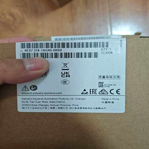 6es7214-1ag40-0xb0   模块，原~询价