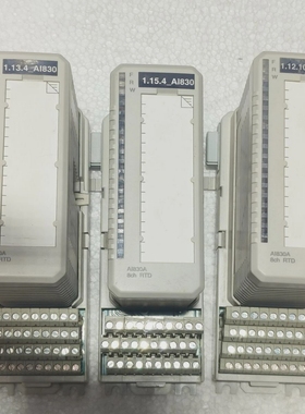ABBAI830A8通道RTD分析输入模块带TU810V1终止单元模块