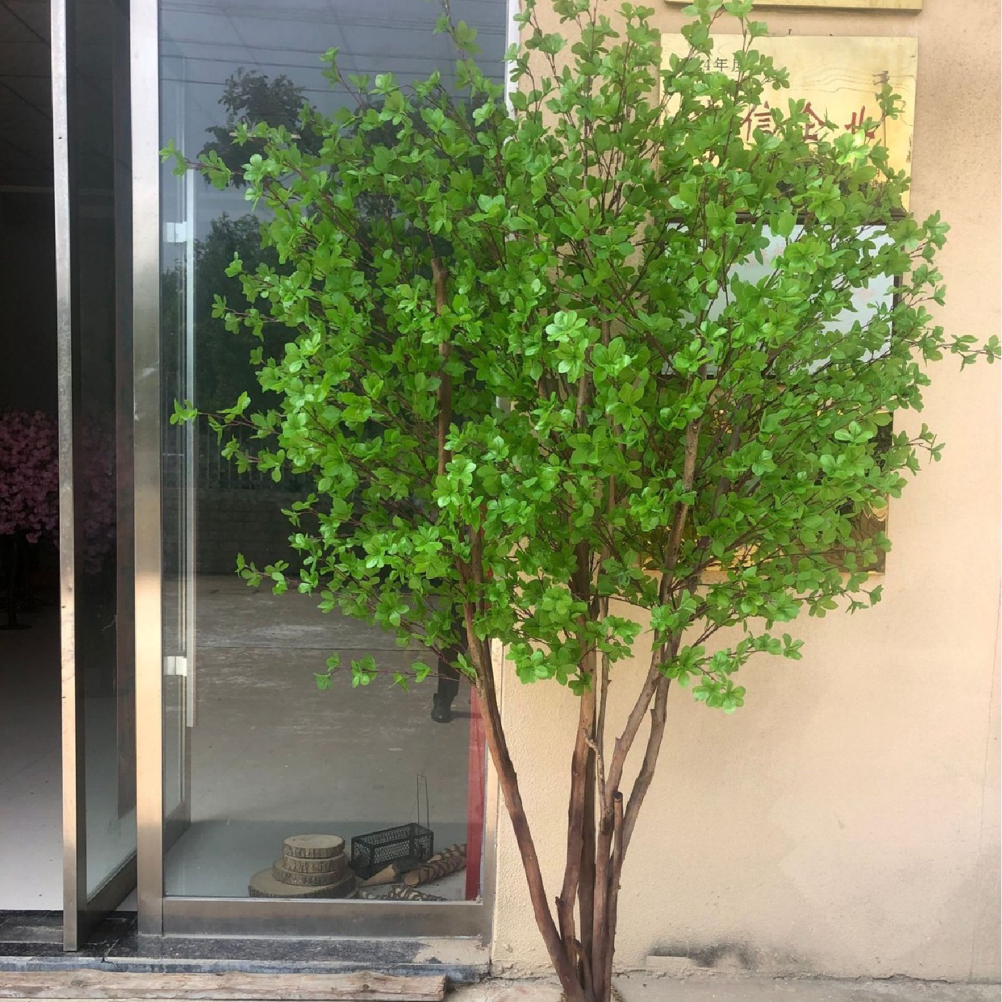 仿真绿植马醉木软装景观大树婚庆酒店别墅造景装饰室内外落地假树