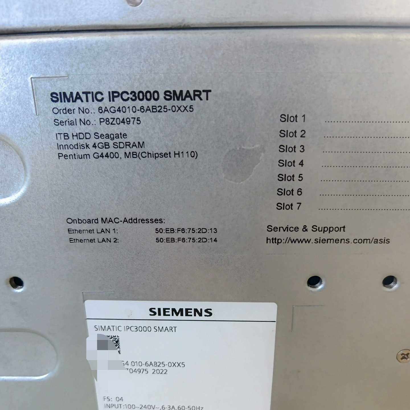 6AG4010-6BA25-0XX5橙色新功能完好议价出--议价商品