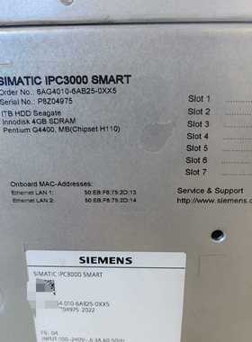 6AG4010-6BA25-0XX5橙色新功能完好议价出--议价商品