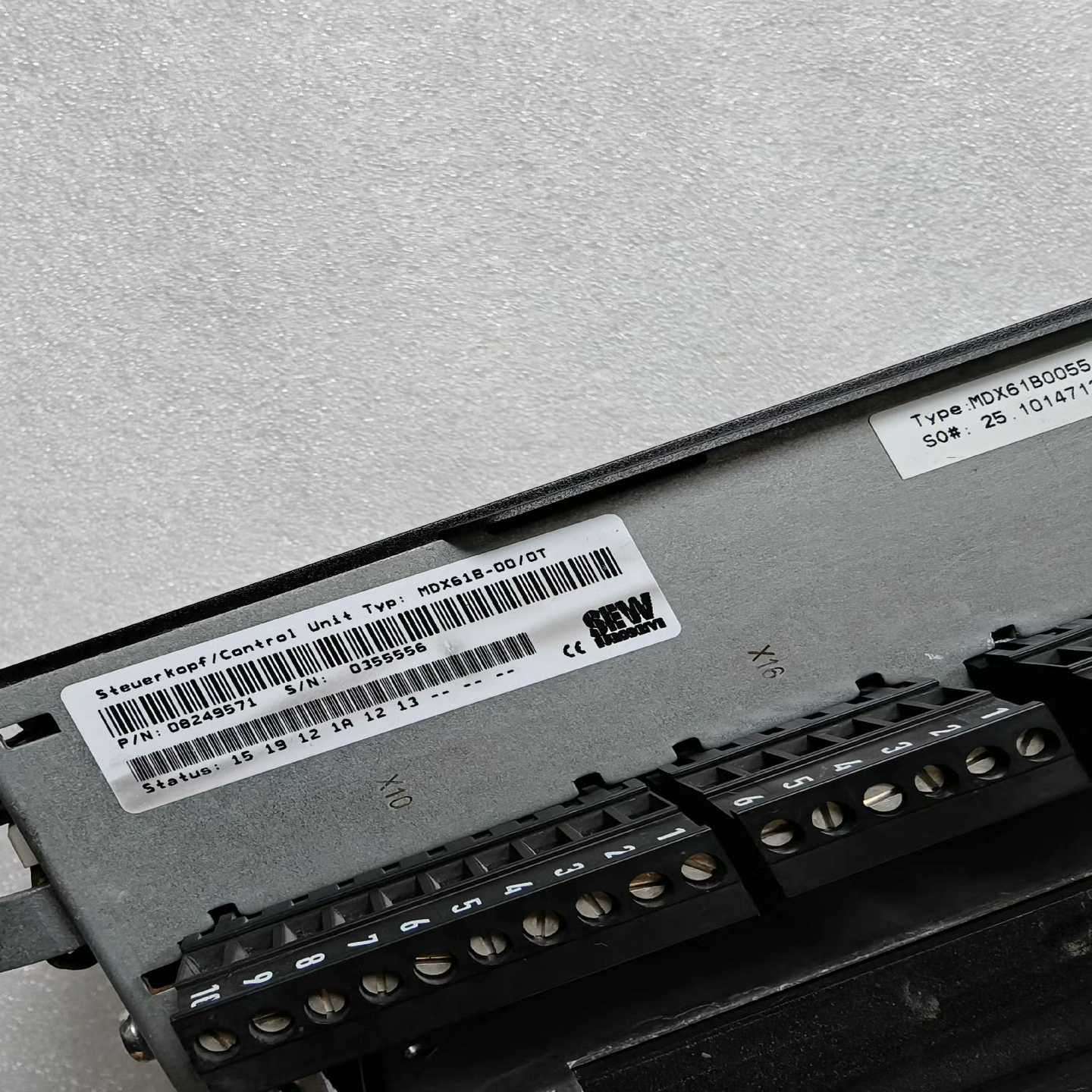 【议价】SEW变频器MDX61B0055-5A3-4-00适用