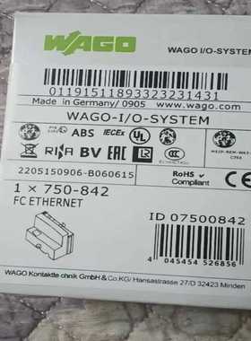 WAGOI/O系统模块，型号750-842，FCET