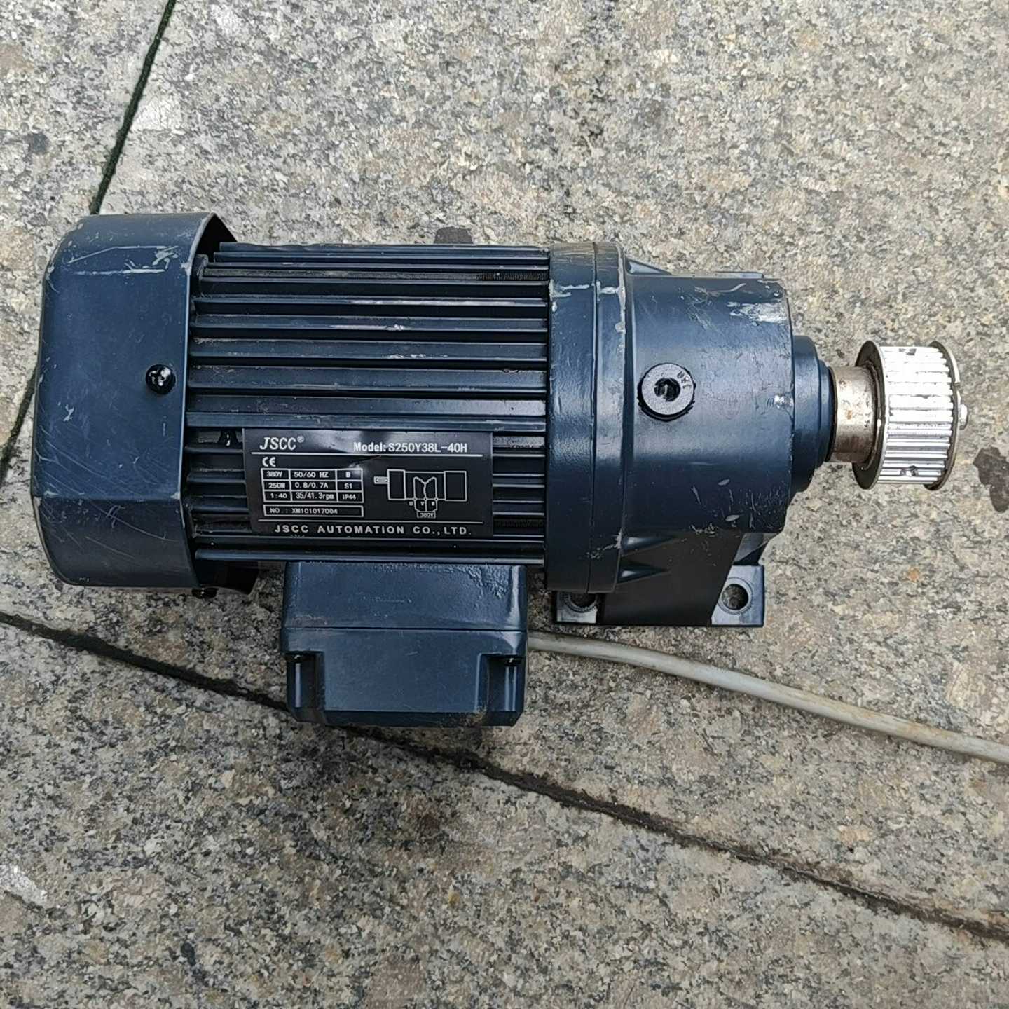 精研卧式250W精研三相减速马达S250Y38L40H