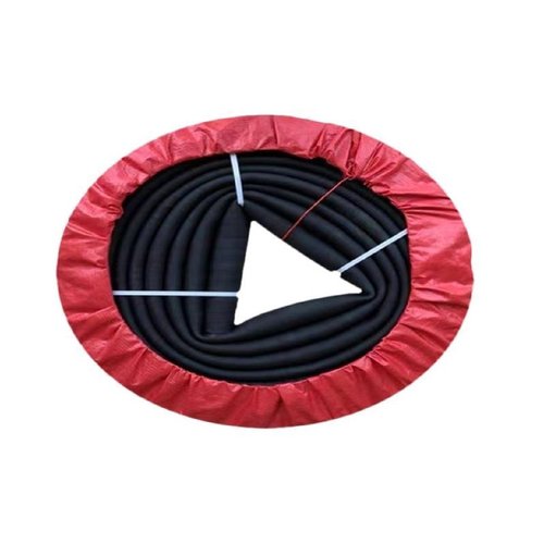 定制黑色大口径橡胶管软连接夹布加线EPDM丁腈管空气管泥浆排污