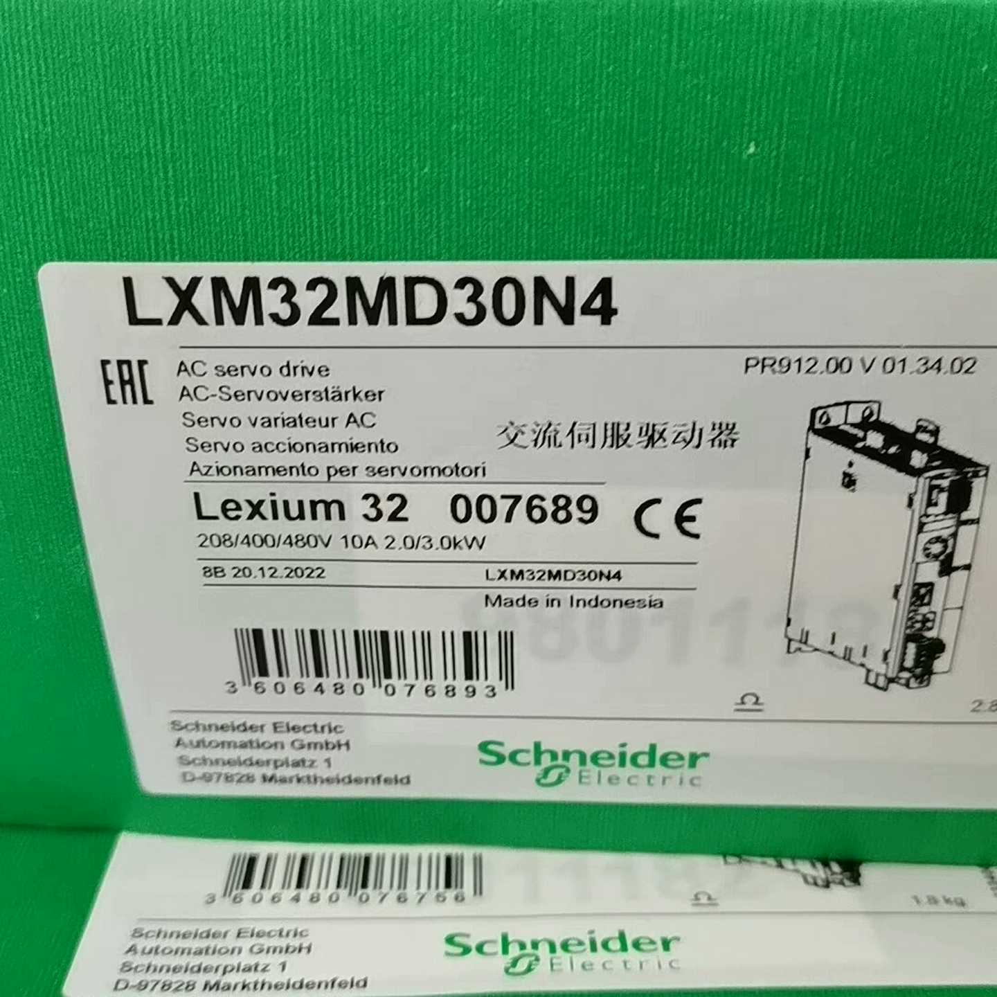 【议价】LXM32MD30N4适用