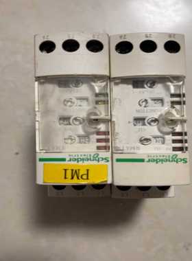 施耐德相序继电器RM4TR32，2个，拆机货，成色如图，功能--议价商
