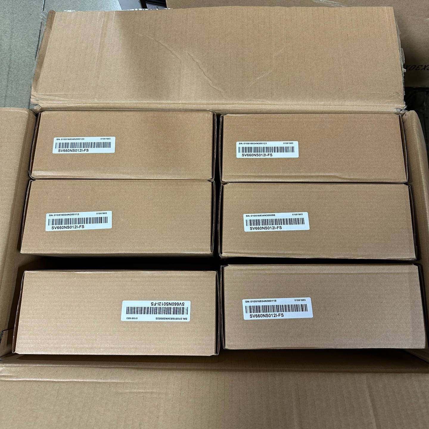 全新汇川技术伺服驱动器，型号SV660NS0121-FS，2{议价}