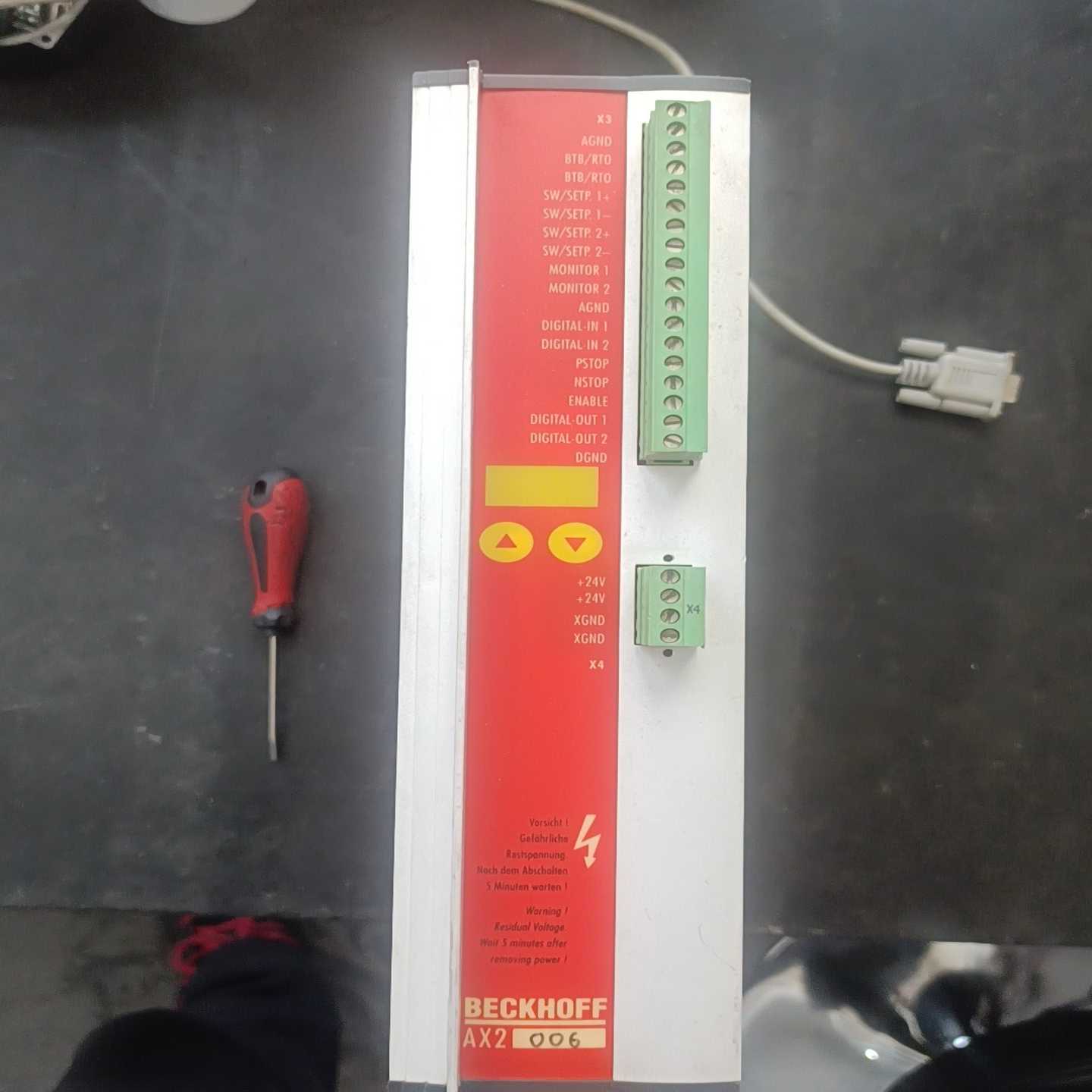询价AX2006倍福伺服控制器,可拍测试议价,AX200