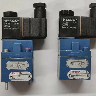 2pc  Rexroth 3722250220 Pneumatic Directional Valve 34205470