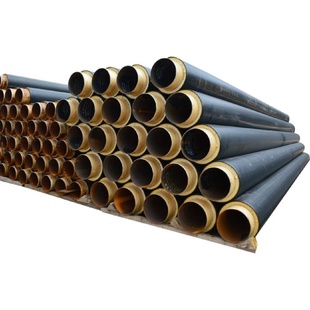 聚氨酯发泡保温钢管道热力工程市政供暖专用预制直埋大口径无缝管