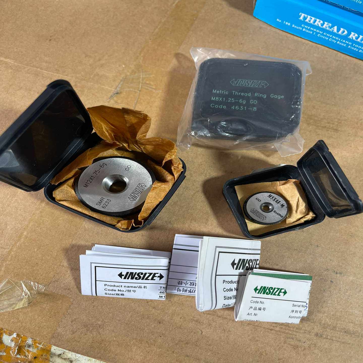 英示INSIZE环规4631系列M12x1.75、询价
