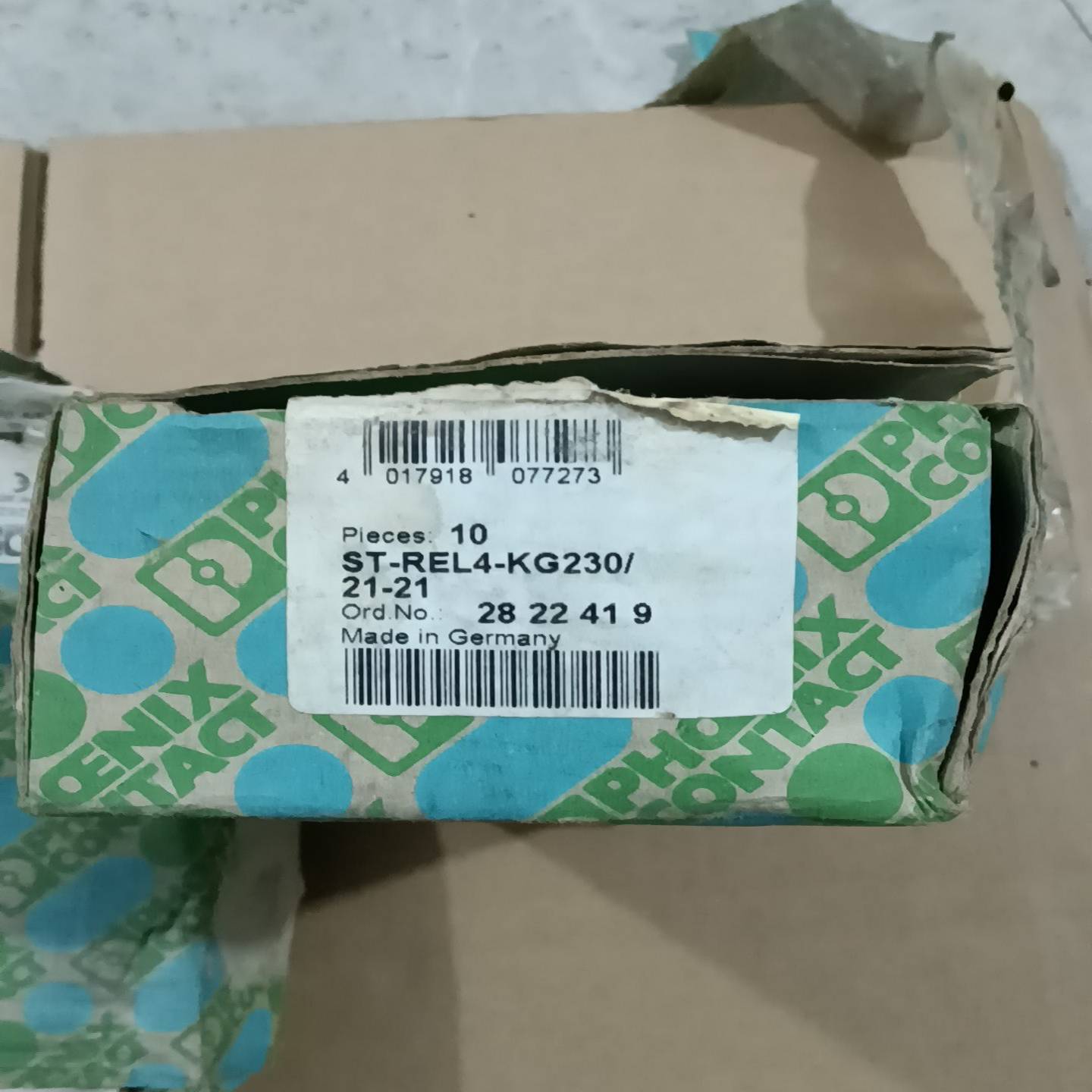 继电器 2822419    ST-REL4-K~询价