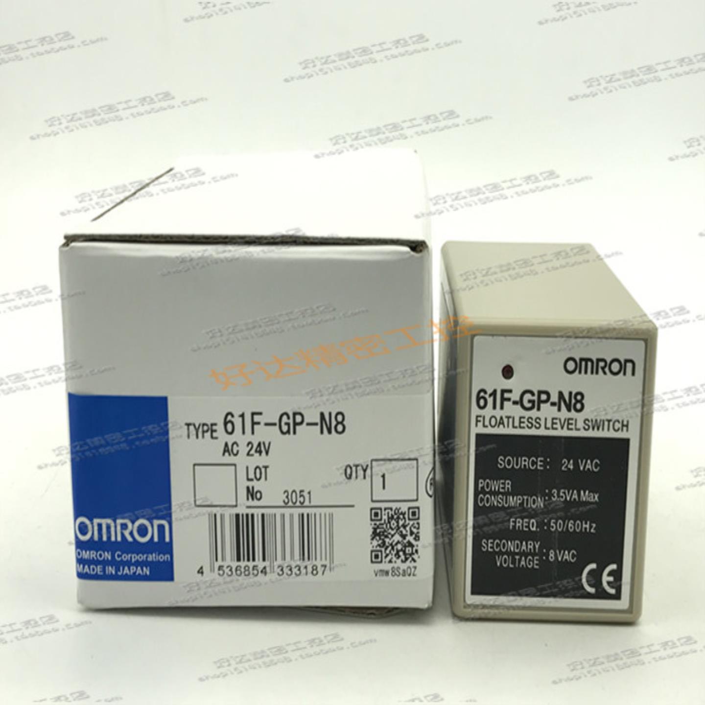 61F-GP-N8AC24/200/100/230/240V欧姆龙液位继电器现货正品全新