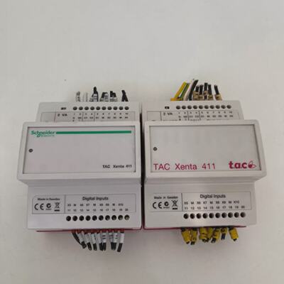 Lot 2 pc Schneider TAC XENTA 411 007302011 Ver. 1.05 0073020