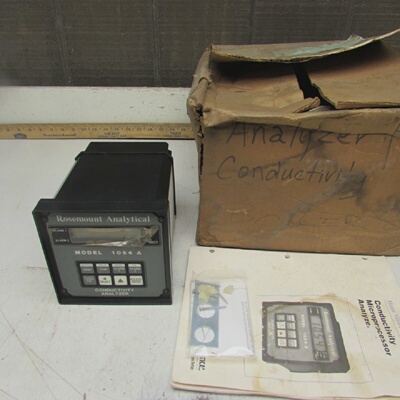 ROSEMOUNT CONDUCTIVITY ANALYZER 1054AC NEW IN THE BOX OLD ST