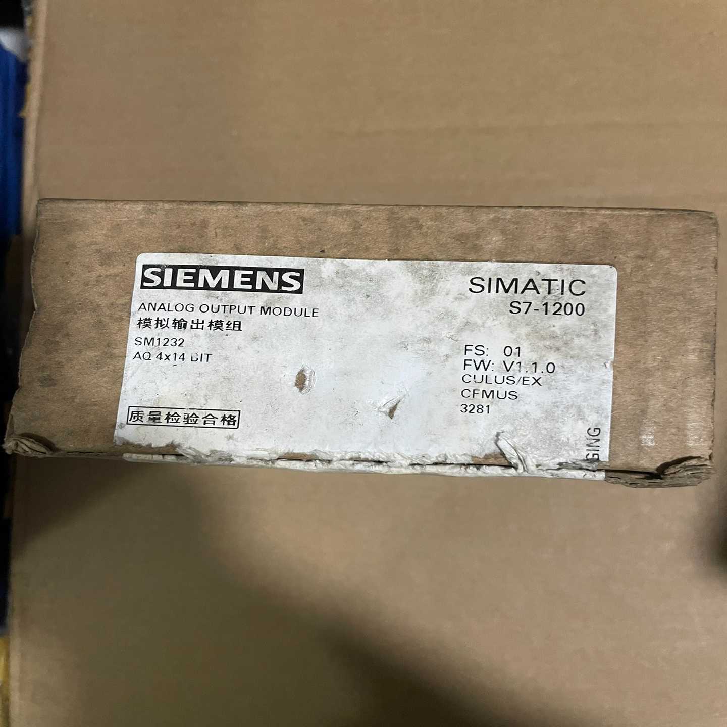 西门子S7-1200232-4HD30-0XB0，实图拍摄-议价