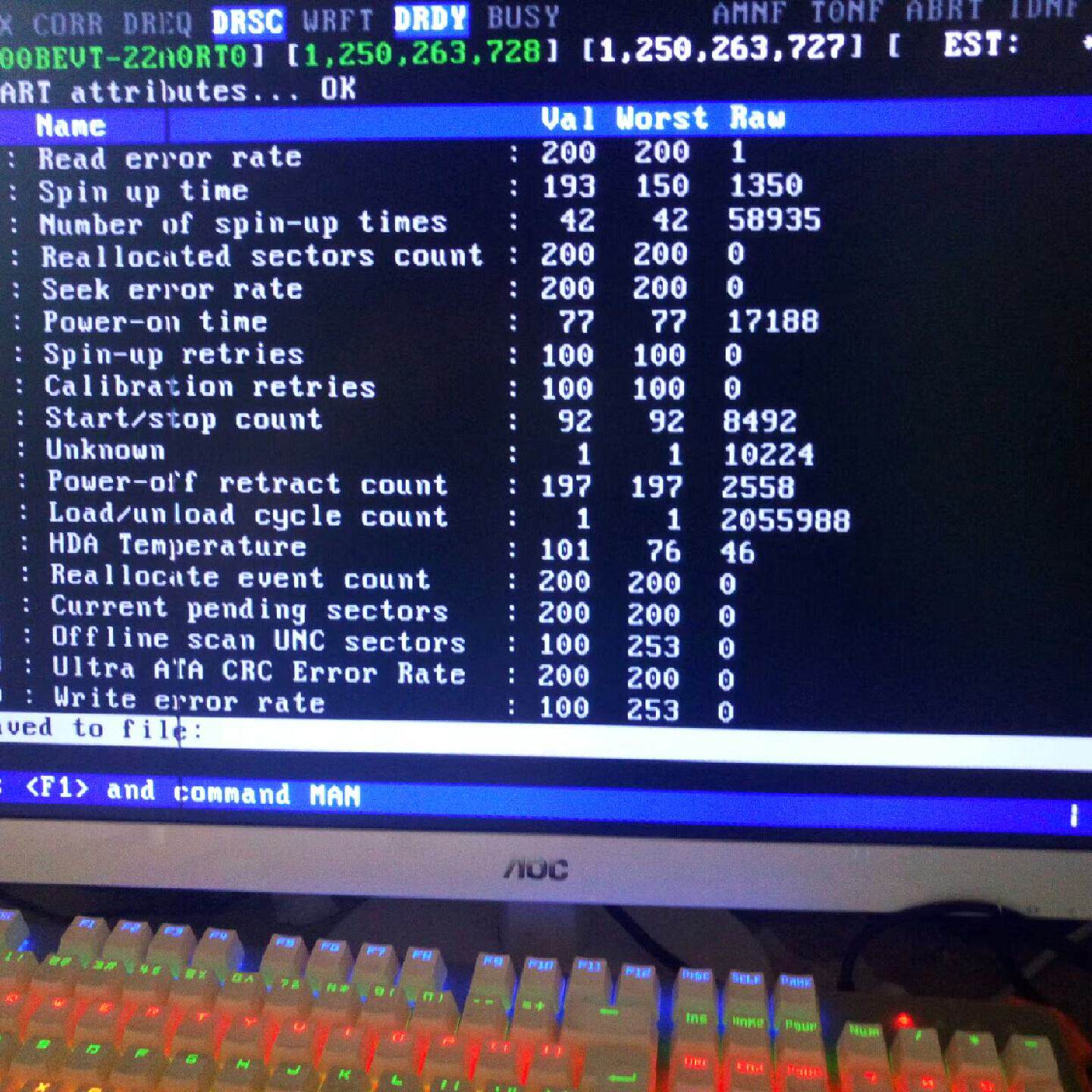 议价WD西数640G硬盘全面测试正常无坏道议价