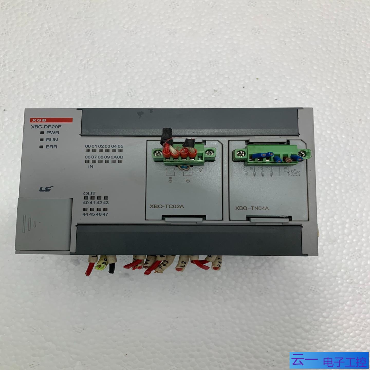LS可编程控制器 XBC-DR20E XBO-TC02A X；议价