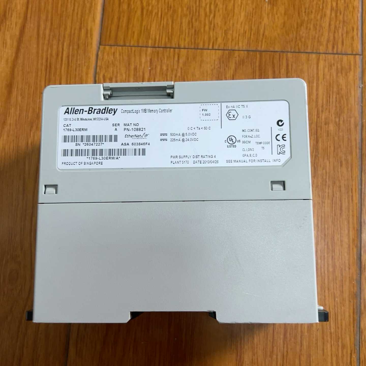 1769-L30ERM功能正常实物图询价