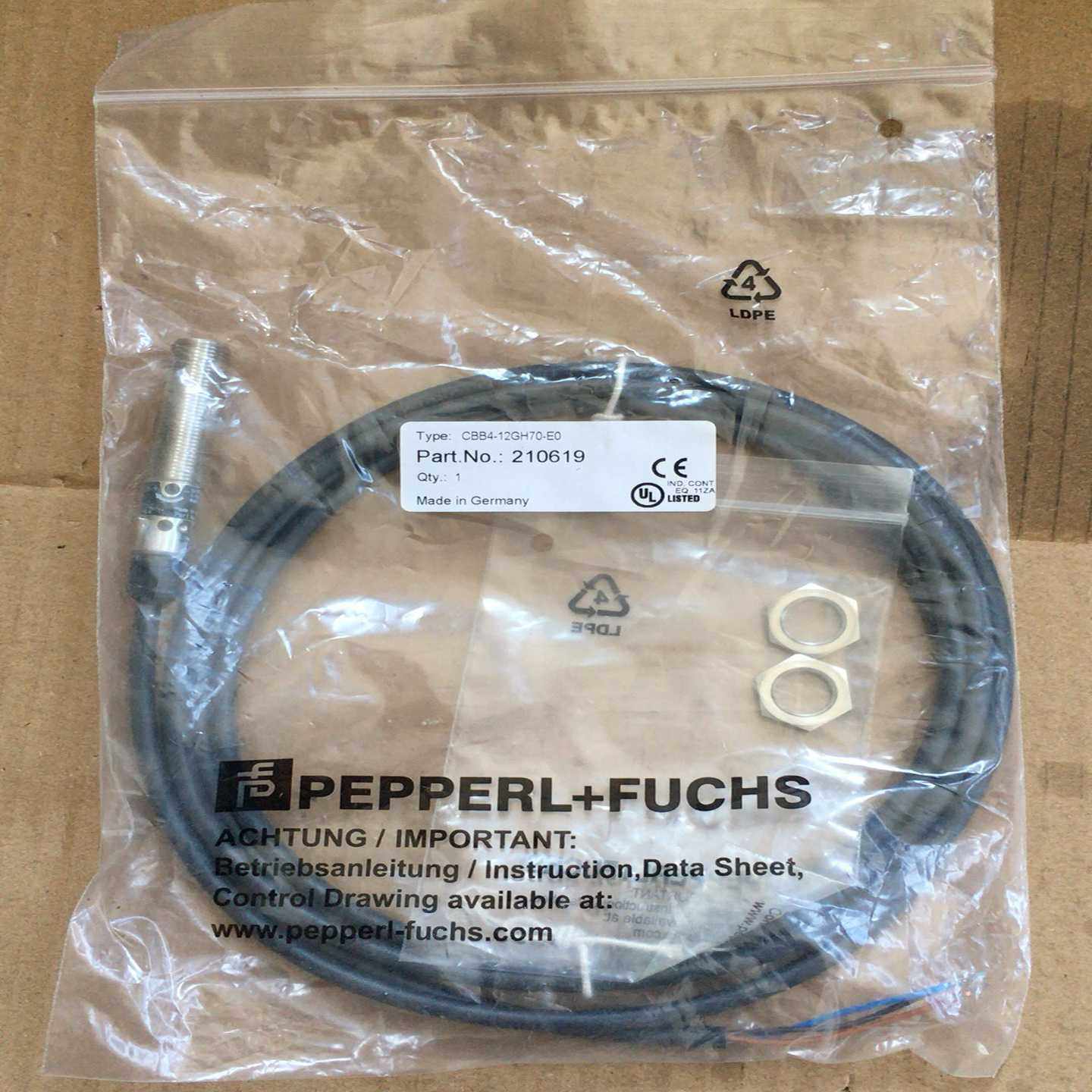 【议价】倍加福传感器，型号CBB4-12GH70-E0，编号21适用