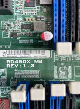 （议价）rd450x双路x99服务器主板，双口540带散热片千兆