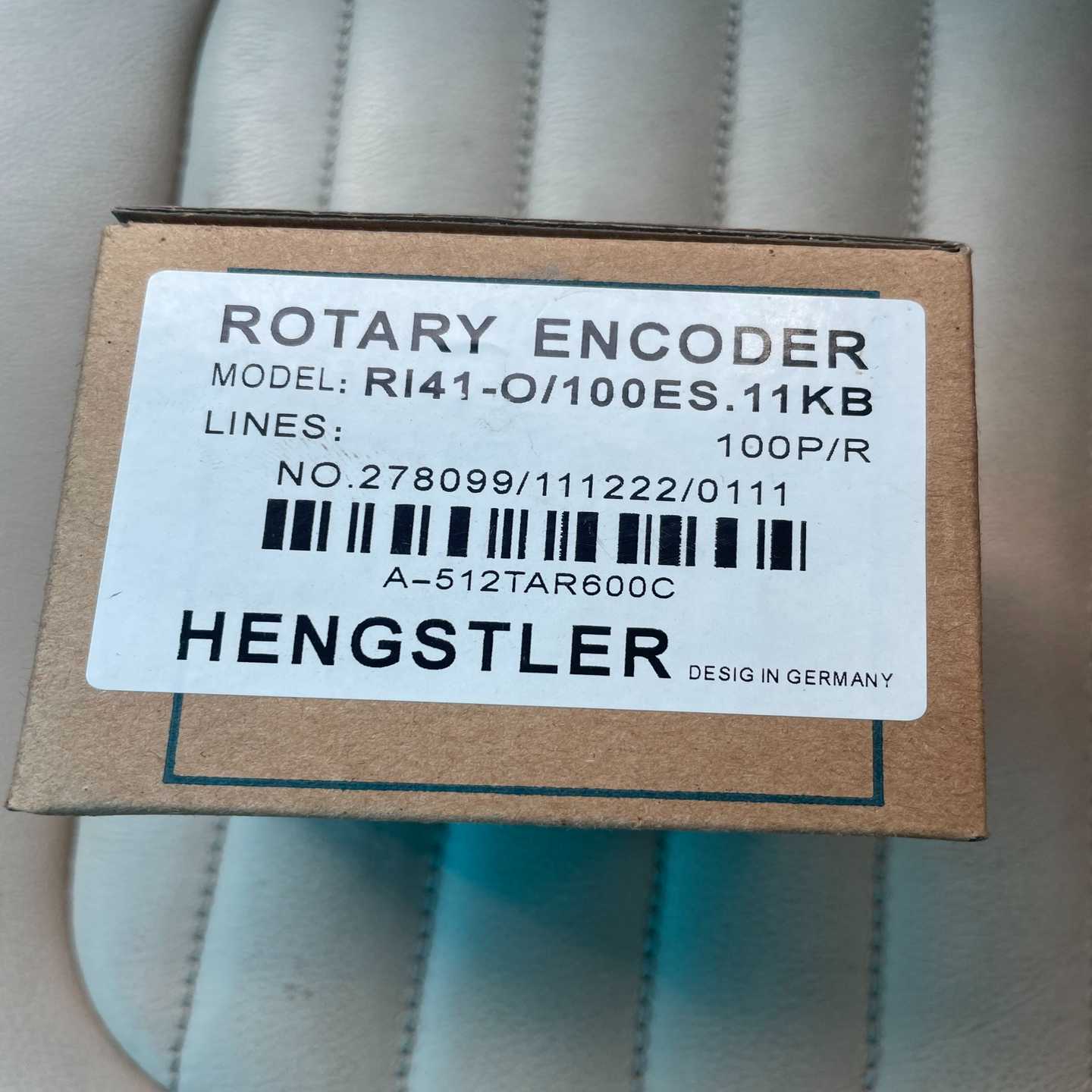 R141-O/100ES-11KB亨士乐HENGSTLER旋--议价商品