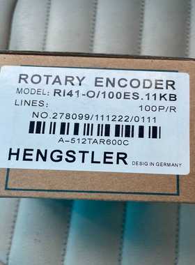 R141-O/100ES-11KB亨士乐HENGSTLER旋--议价商品