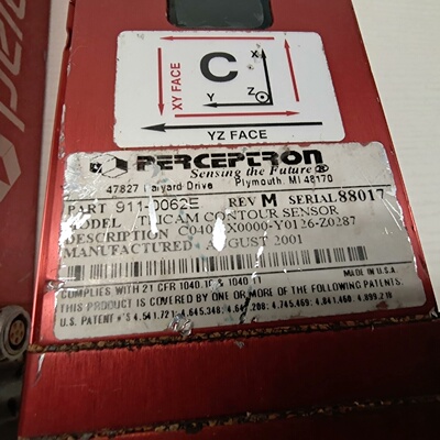 询价-议价PERCEPTRON伯赛激光扫描器9163079