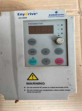 艾默生变频器EV1000-2S0007G0.75kw拆--议价商品