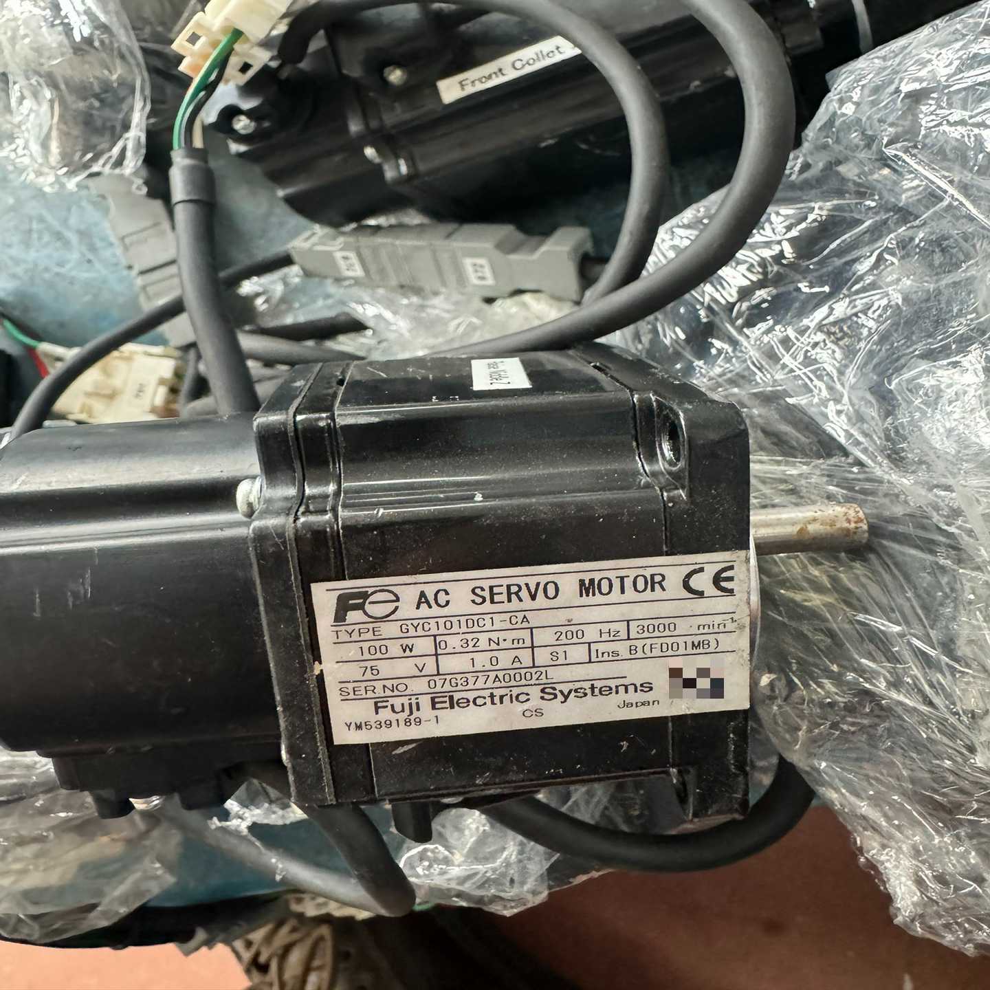 【议价】GYC101DC1-CA伺服电机两个，库存有货适用