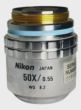 尼康CFPLAN50X/0.55/0BDELWDDIC目标MICONCOPE镜头半