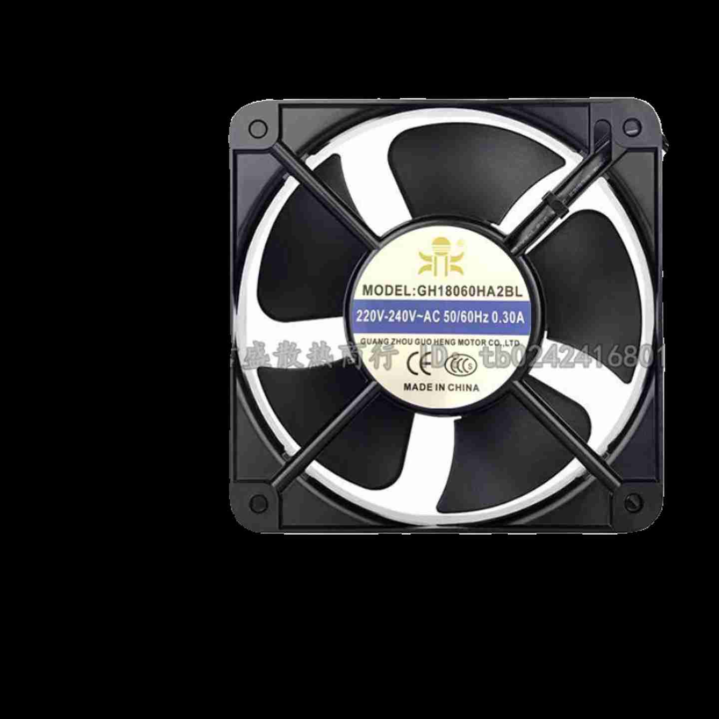 议价-原装鼎牌风机GH18060HA2BL110V220V380交流散热风扇0.3A1b