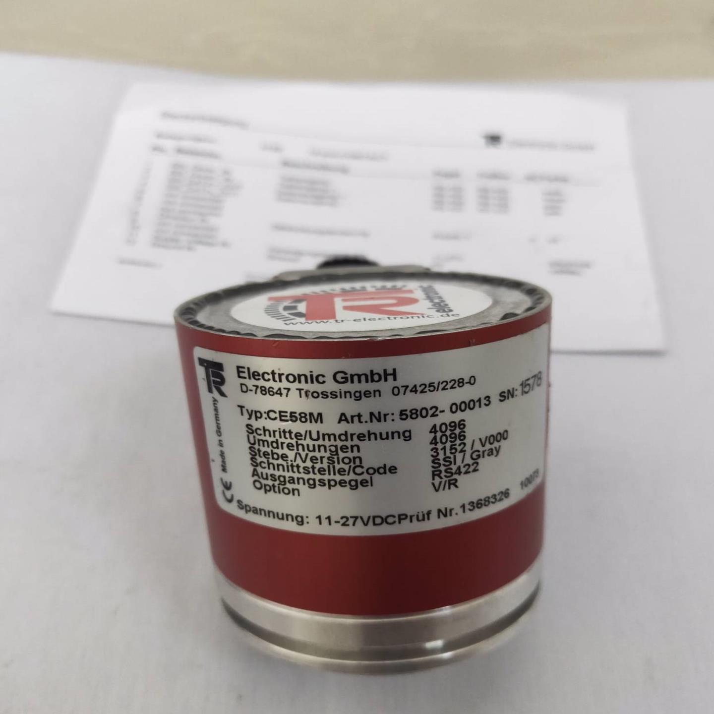 配件全新原装德国帝尔编码CE58M ArtNo5802-00013议价