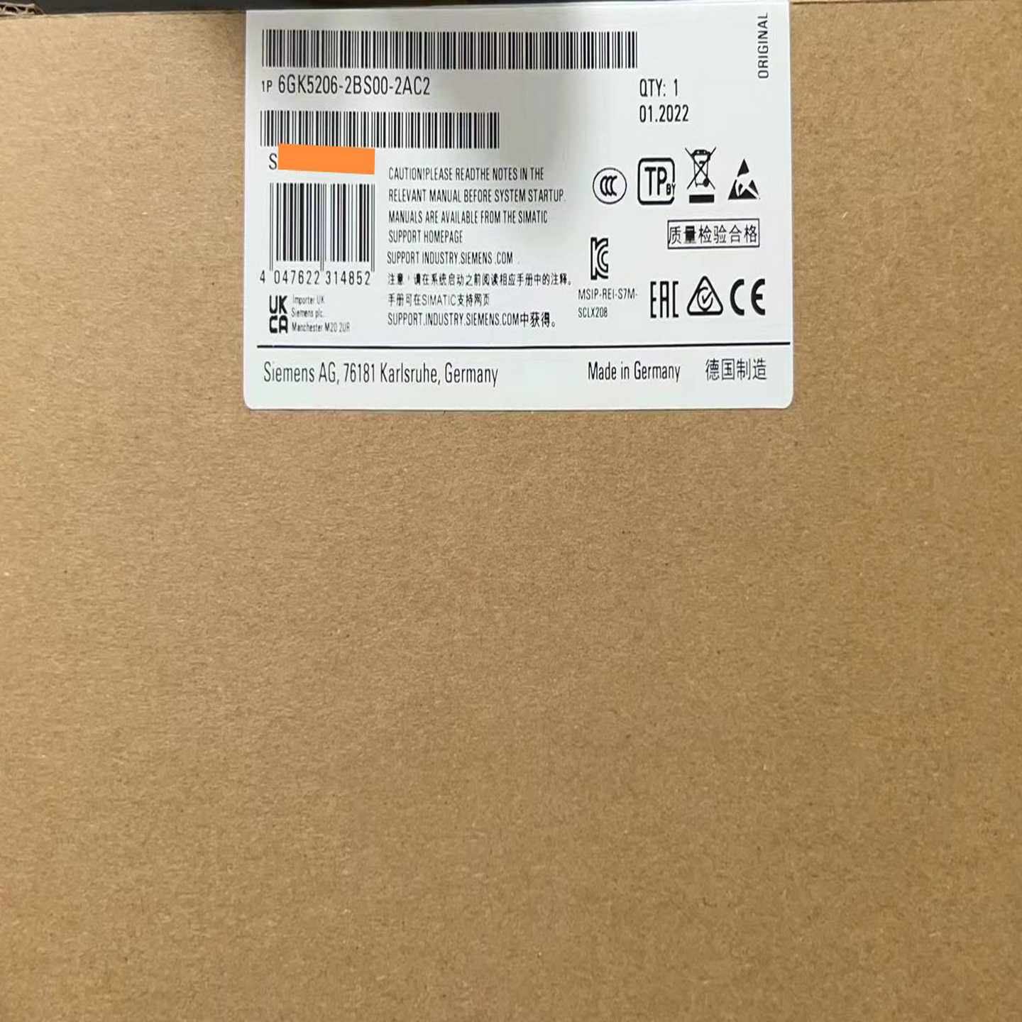 【议价】6GK5206-2BS00-2AC2交换机适用