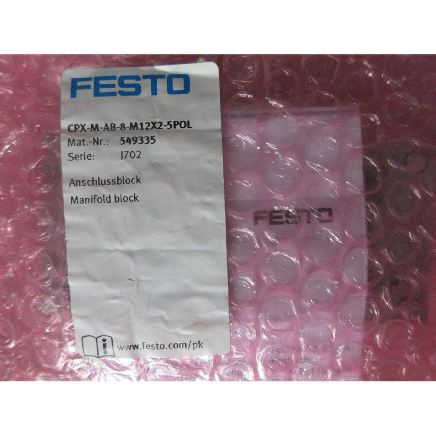 费斯托CPX-M-AB-8-M12X2-5POL549335询价