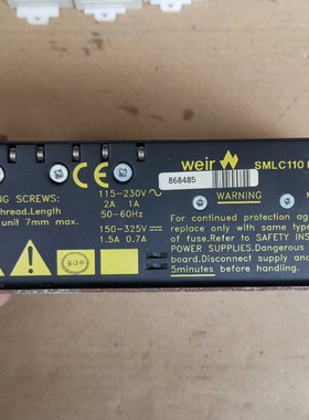Weir电源模块SMLC1100100询价