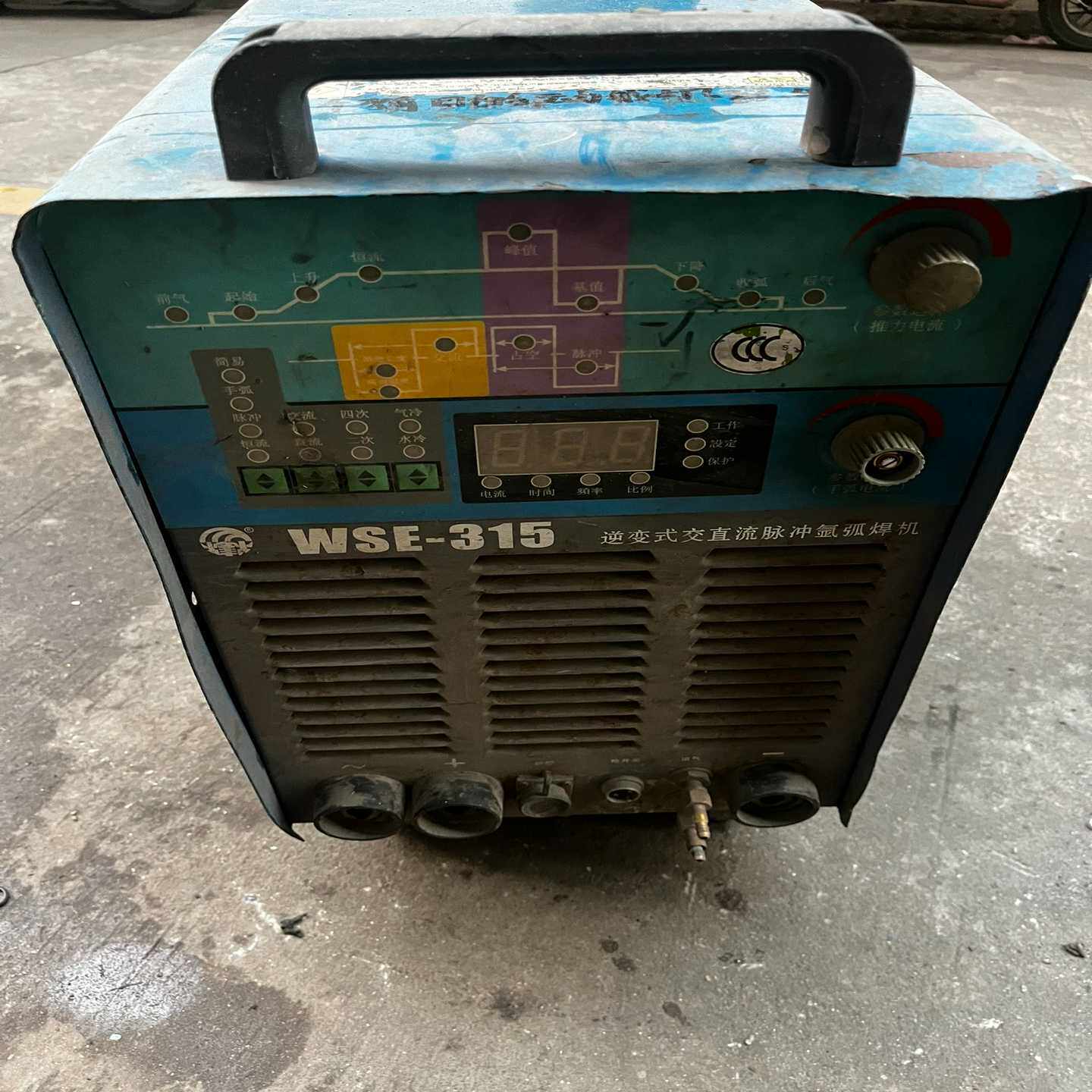 询价烽火WSE-315数控交直流氩弧焊机，铝焊机。单机没配件。内