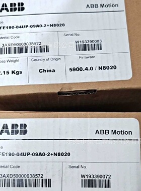 寻IABB伺服驱动MFE19004UP06A02N8020现货E530PT0S0KW81议价