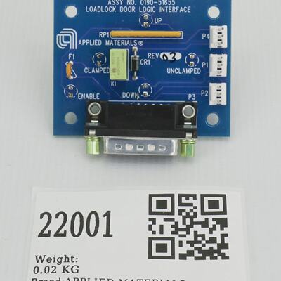 22001 APPLIED MATERIALS PCB LOADLOCK DOOR LOGIC INTERFACE 01