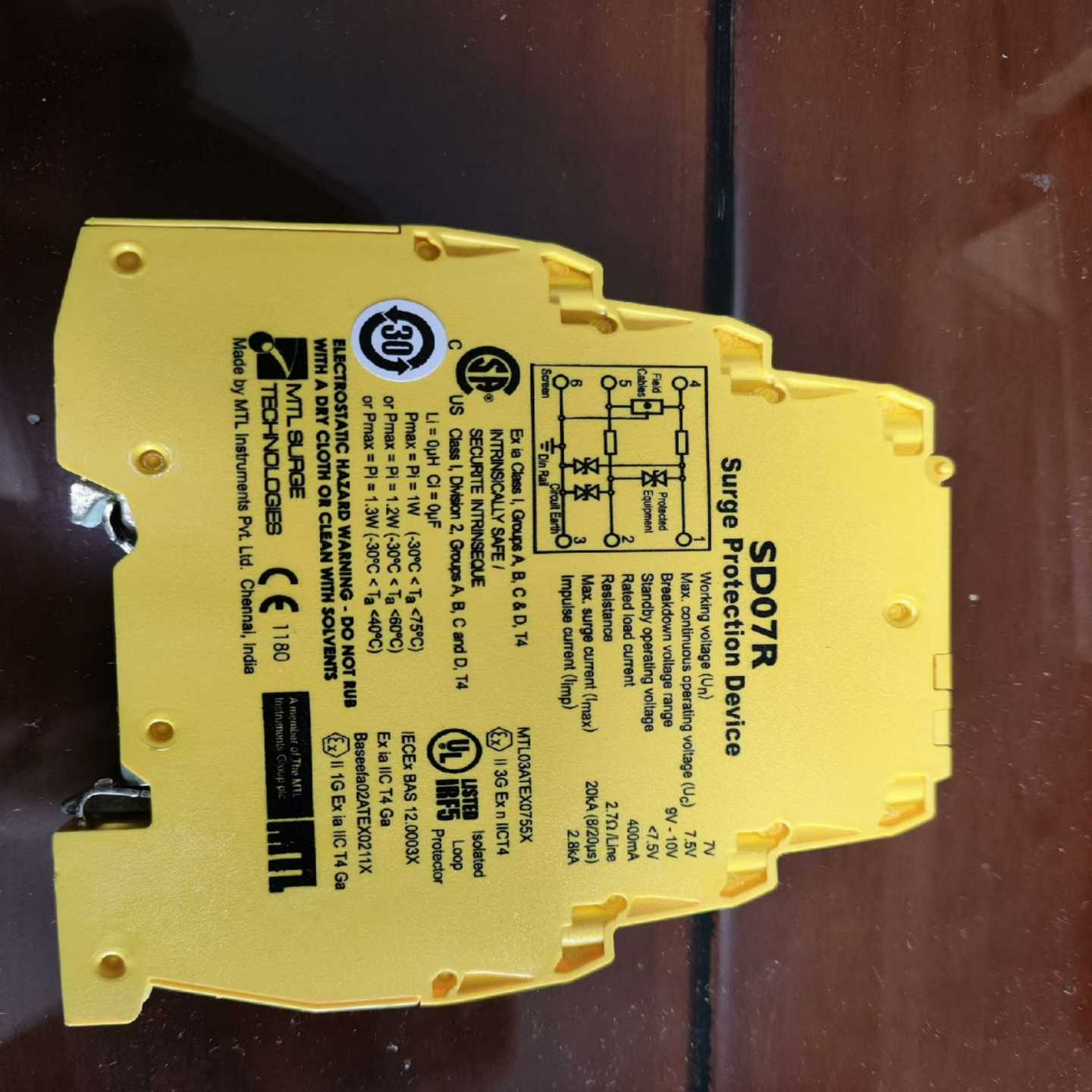 配件英国MTL  MTL SD07R 浪涌保护器 原装进口议价