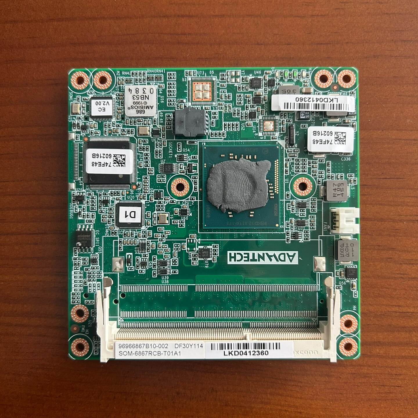 研华SOM6867主板SOM6867RCBT01-议价