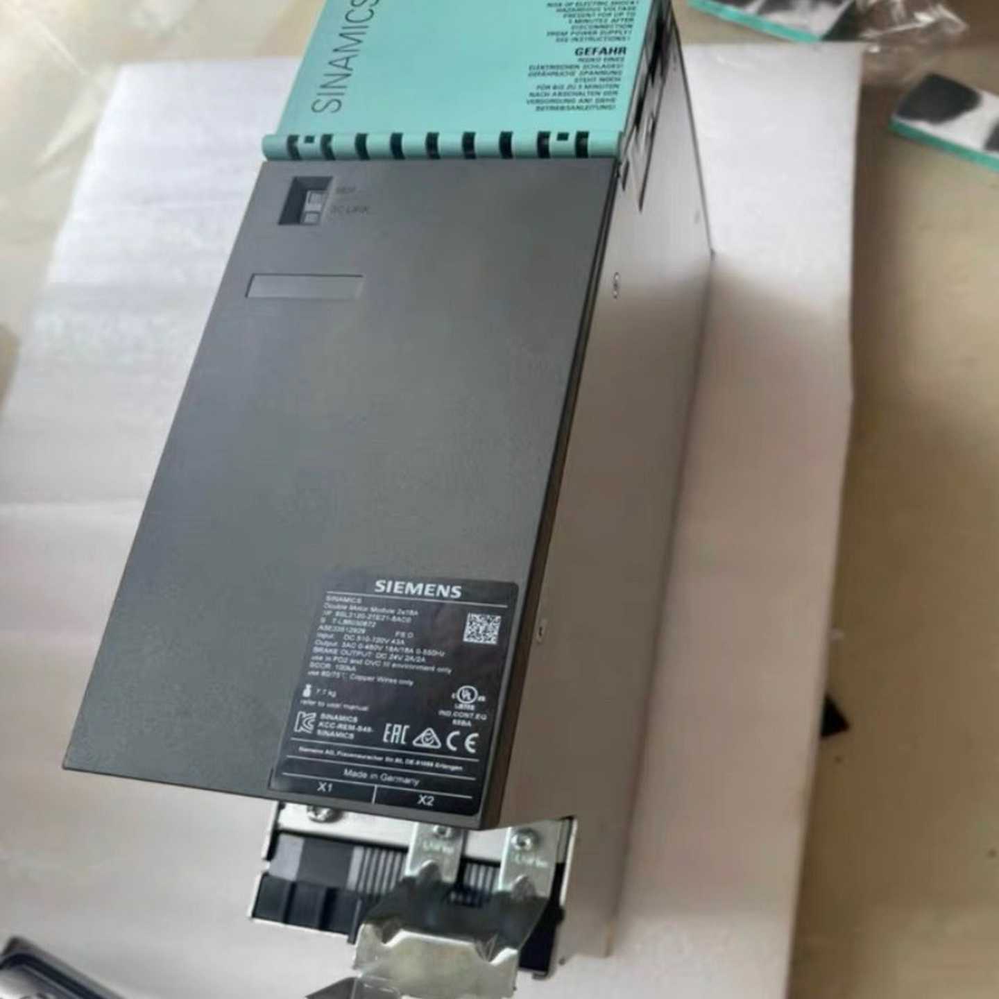 6SL3120-2TE21-8AC0，成色99，下单送包装附【卡奥电子】