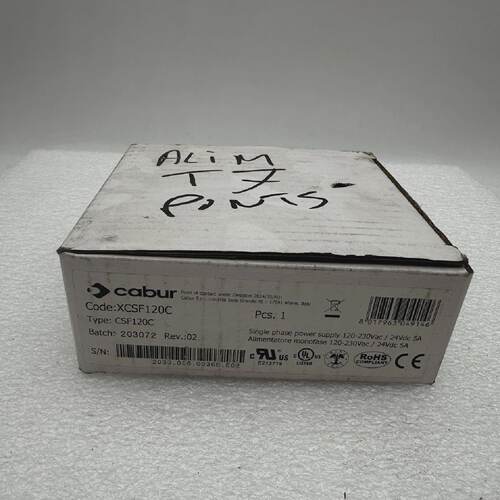 Cabur CSF120C Versorgung Monophase 120230Vac 24Vdc 5A