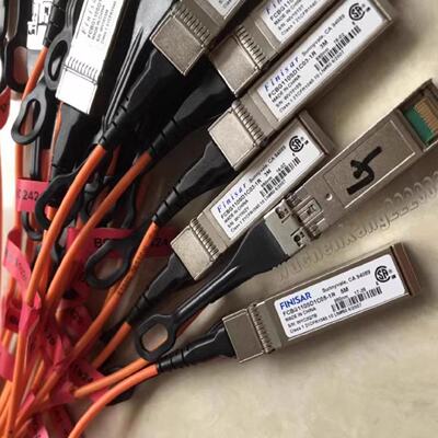 供应finisar拆机spf万兆光纤线多模SFP10G-AOC3M5M光缆万兆线25G4