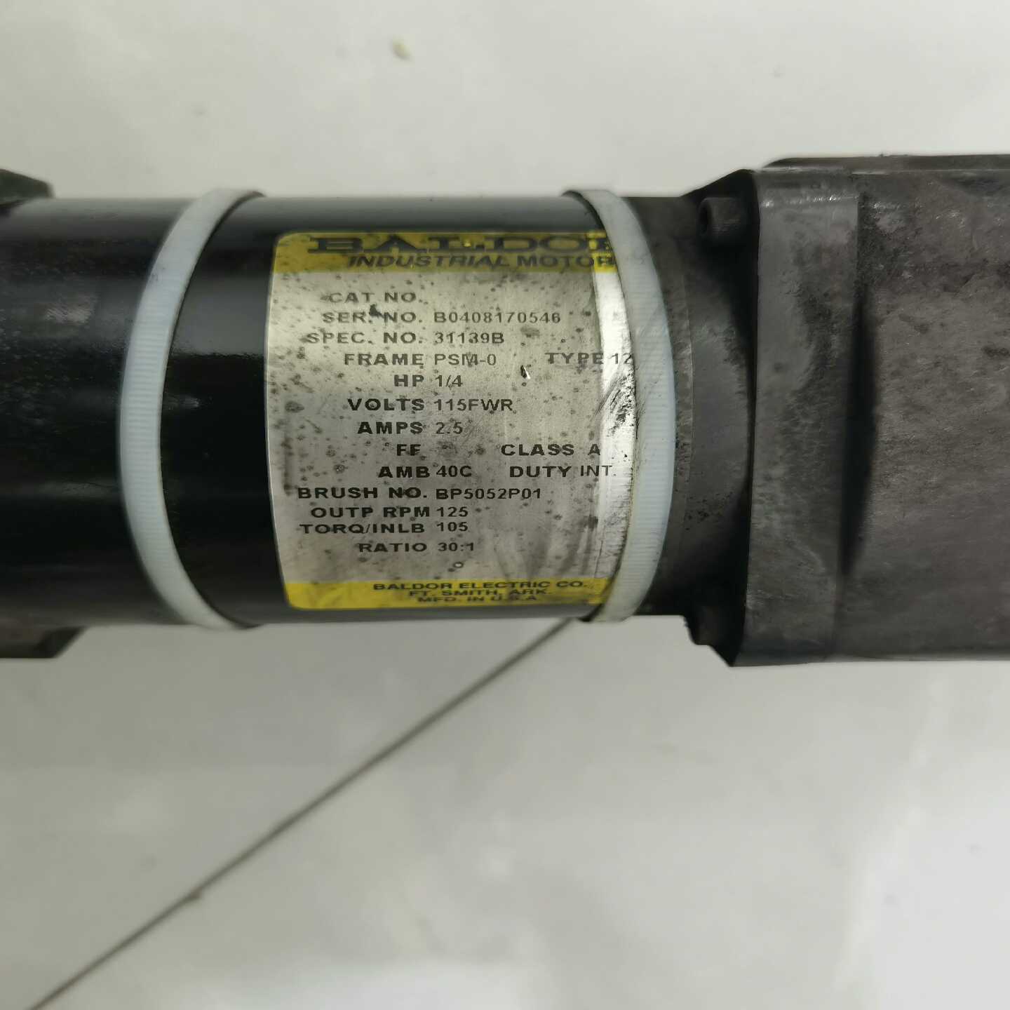 咨询-回流焊BALDOR保德齿轮电机设备，实物